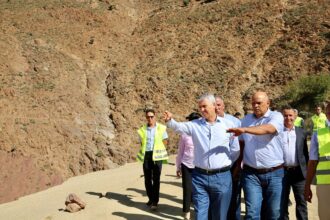 Mohammed Sadiki en visite dans les zones sinistrées de la province de Taroudant