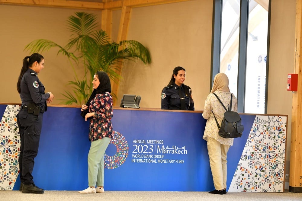 Un effectif de 6.500 policiers mobilisés par la DGSN pour sécuriser les Assemblées annuelles FMI-BM