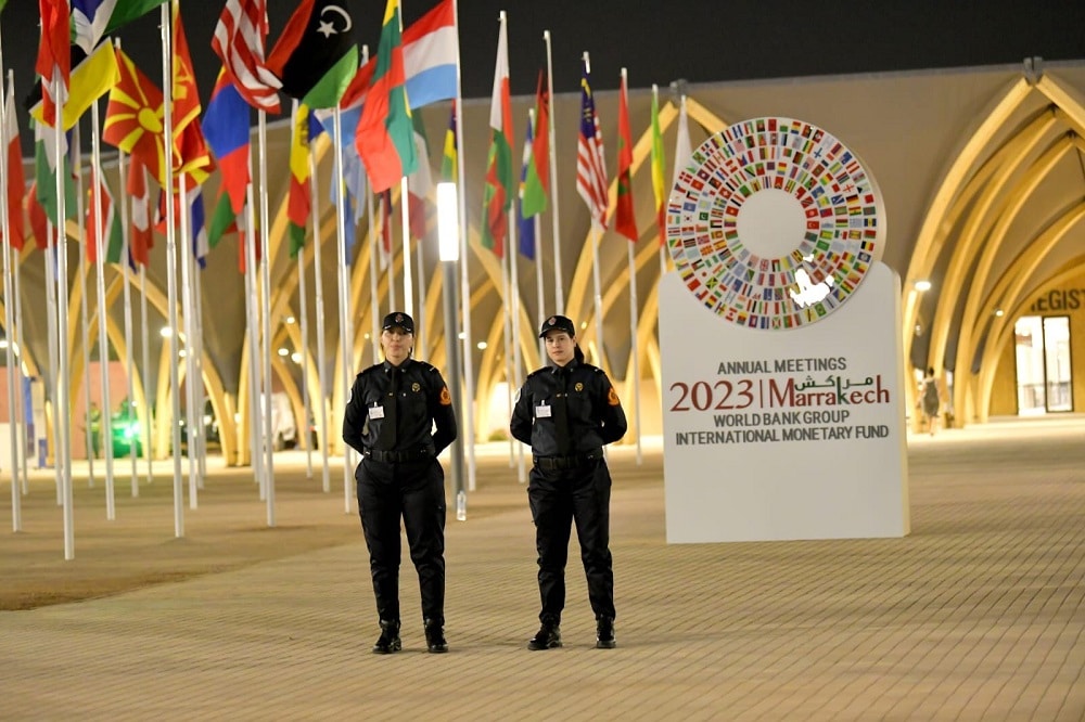 Un effectif de 6.500 policiers mobilisés par la DGSN pour sécuriser les Assemblées annuelles FMI-BM