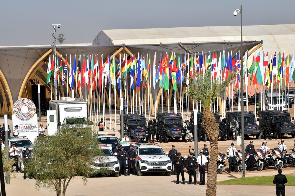 Un effectif de 6.500 policiers mobilisés par la DGSN pour sécuriser les Assemblées annuelles FMI-BM