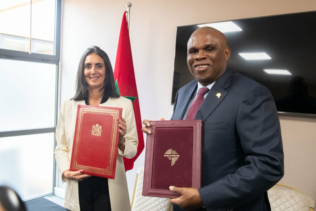 Un mémorandum d’entente portant sur un milliard de dollars signé entre Afreximbank et le Maroc