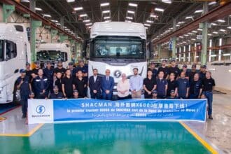 Le chinois Shacman présente le X6000, son camion entièrement assemblé au Maroc