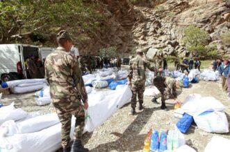 Intempéries : Fondation Mohammed V et autorités locales mobilisées pour venir en aide aux populations touchées par le séisme d'Al Haouz