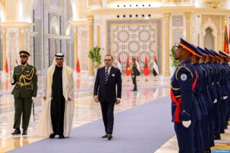 Accueil officiel réservé au Roi Mohammed VI à Abu Dhabi