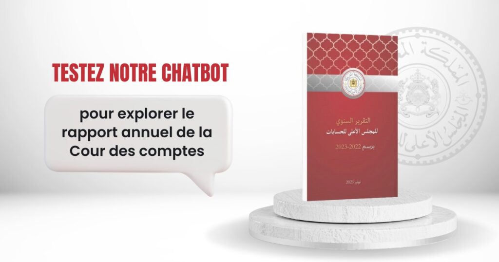 Essayez notre chatbot pour explorer le rapport annuel 2023-2024 de la cour des comptes