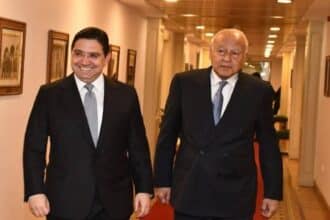 Nasser Bourita s’entretient au Caire avec le secrétaire général de la Ligue arabe