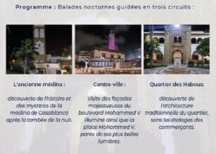 Les Nocturnes du Patrimoine de Casablanca de retour les 22 et 23 mars