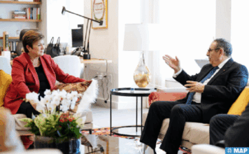 L’ambassadeur du Maroc à Washington reçu par la directrice générale du FMI