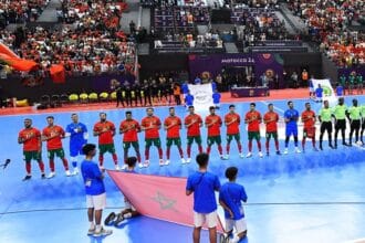 Futsal : le Maroc 6e pour le premier classement mondial