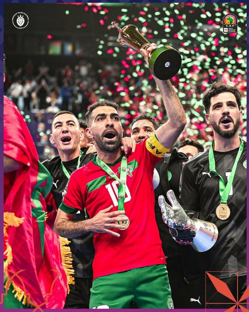 En images, la victoire marocaine à la CAN de Futsal 2024