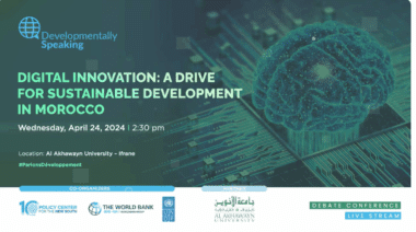 &ldquo;Parlons Développement&rdquo;, par la Banque mondiale, le Policy Center for the New South et le PNUD