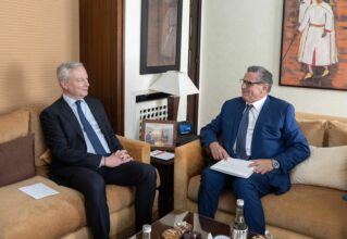 Aziz Akhannouch s’entretient avec Bruno Le Maire