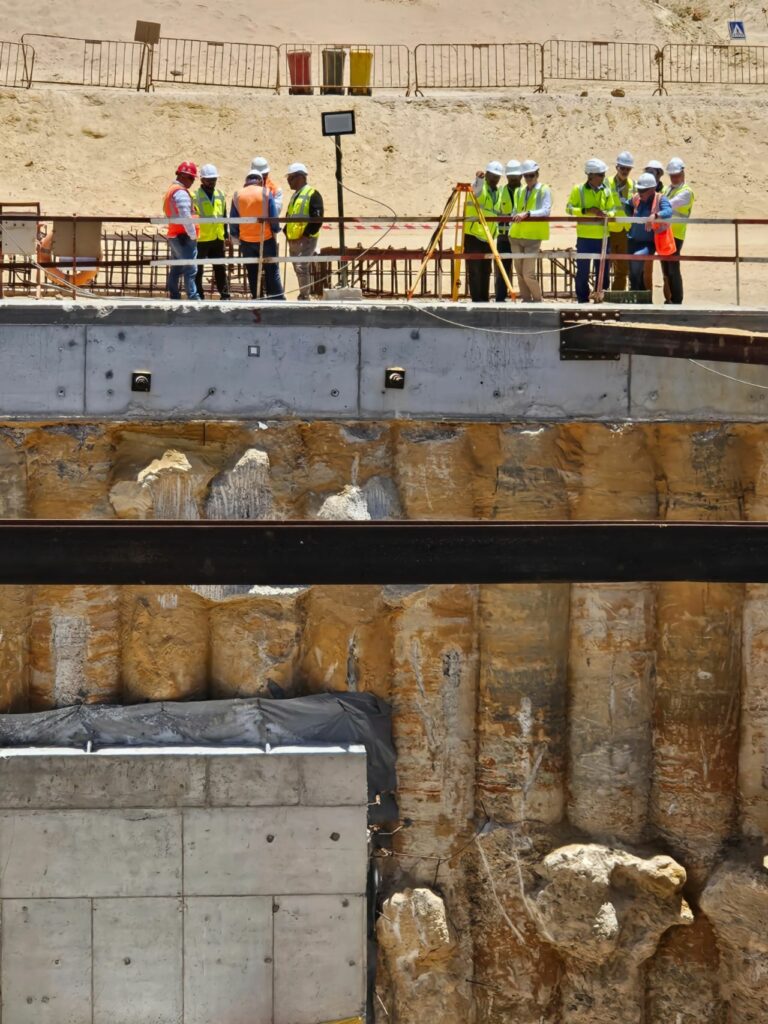 En images, les travaux de construction de la station de dessalement de Dakhla