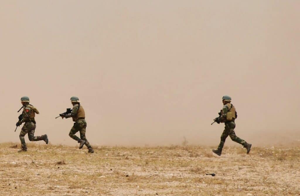 A African Lion, nouvelle démonstration de Chinooks marocains à Tifnit (images)