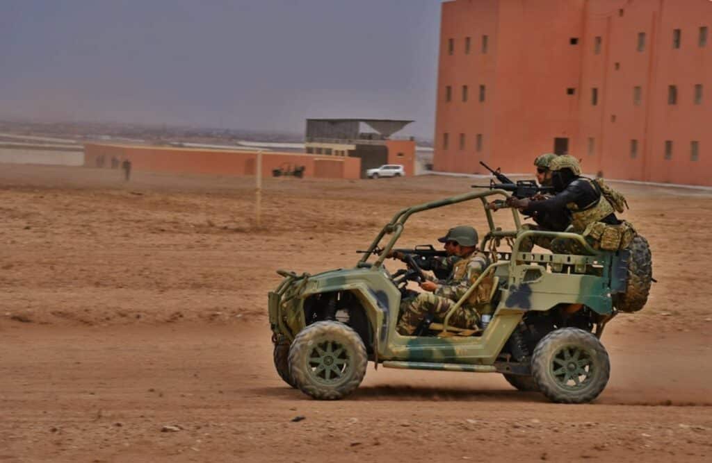 A African Lion, nouvelle démonstration de Chinooks marocains à Tifnit (images)