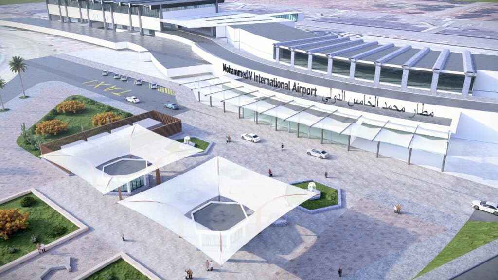 Casablanca. 103 millions de DH pour des travaux d'aménagement de l'aéroport Mohammed V (images)