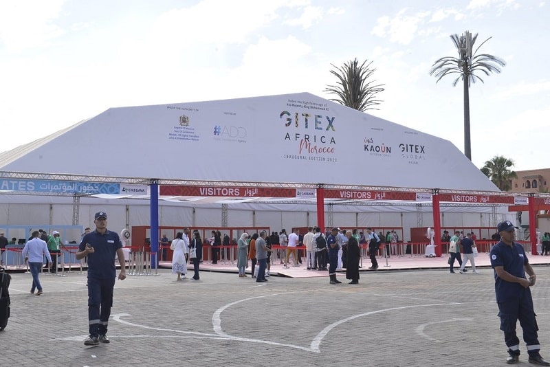 En images, la première journée du Gitex Africa Morocco