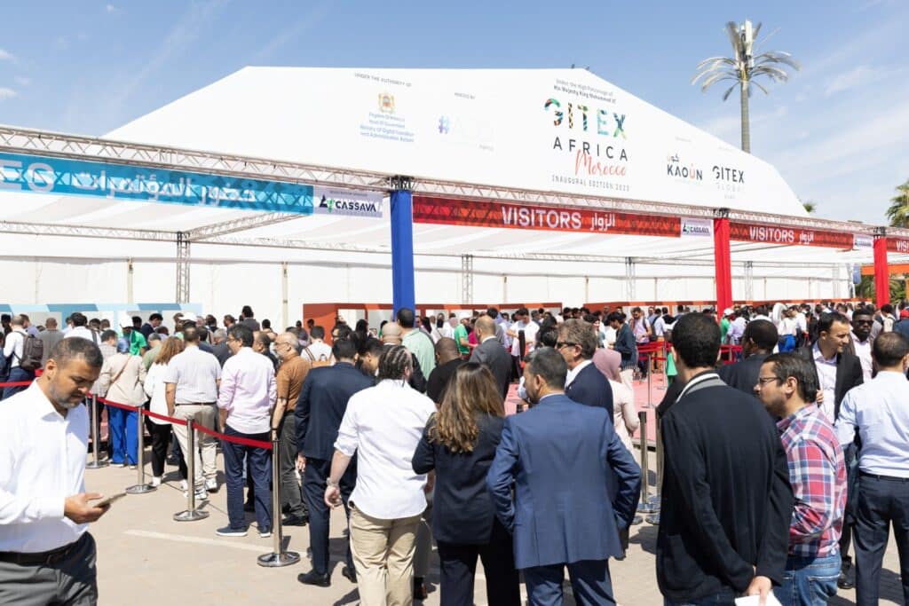 En images, la première journée du Gitex Africa Morocco