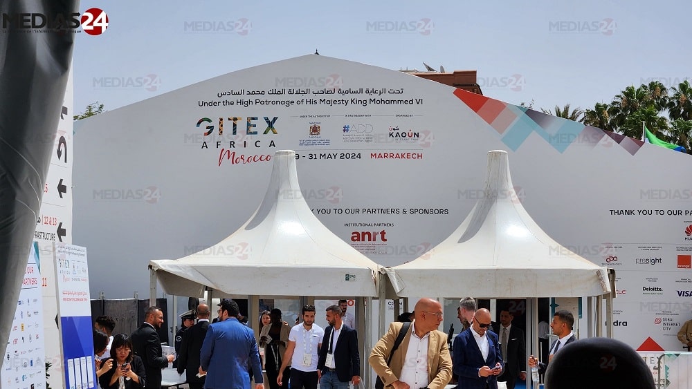 En images, la première journée du Gitex Africa Morocco