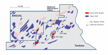 Gaz naturel : nouveaux forages en perspective après le rachat de Sound Energy par le groupe Managem