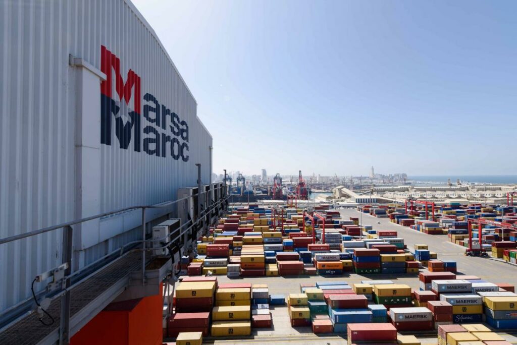 Marsa Maroc, résultats 2025, logistique portuaire, Nador West Med, endettement net