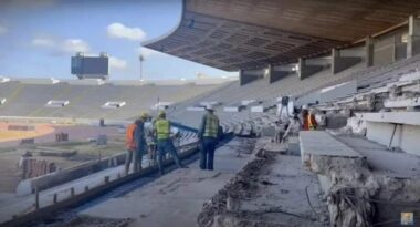 EN IMAGES. Les travaux au Complexe Mohammed V de Casablanca se poursuivent