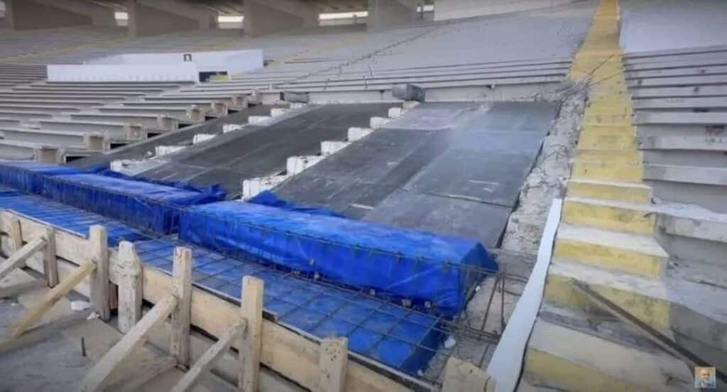 EN IMAGES. Les travaux au Complexe Mohammed V de Casablanca se poursuivent