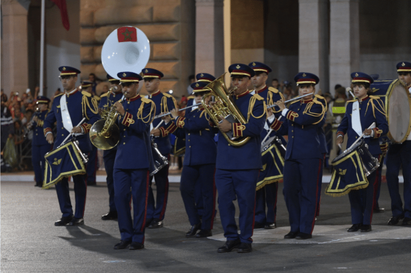 EN IMAGES. Le 1er Festival international de la musique militaire à Rabat