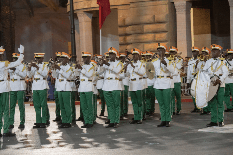 EN IMAGES. Le 1er Festival international de la musique militaire à Rabat