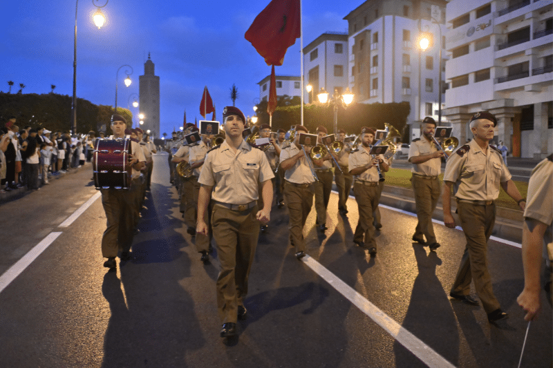 EN IMAGES. Le 1er Festival international de la musique militaire à Rabat