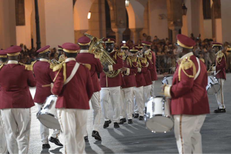 EN IMAGES. Le 1er Festival international de la musique militaire à Rabat