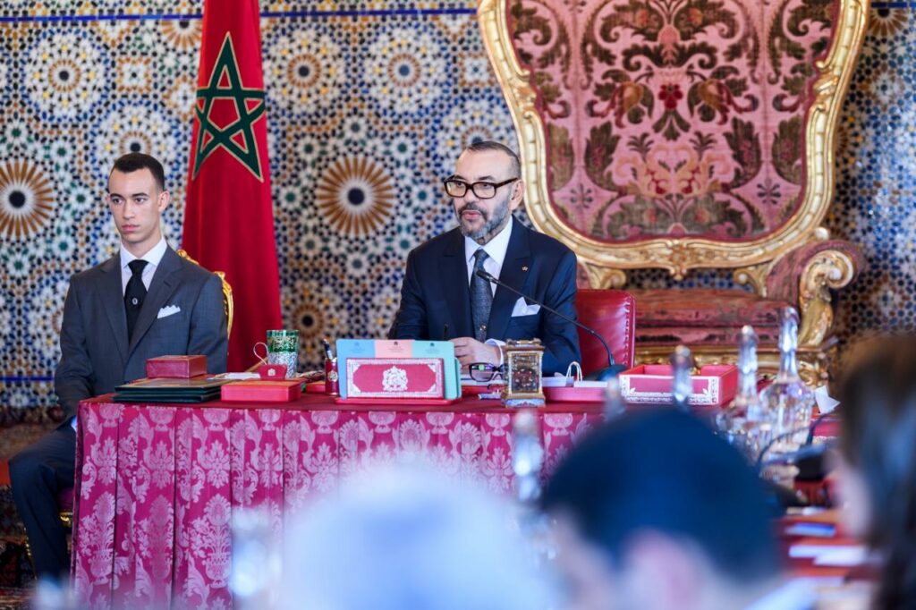 Le Roi Mohammed VI préside un Conseil des ministres