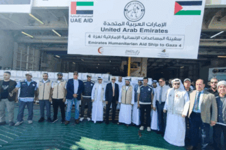 Un navire émirati arrive à Gaza avec 5.340 tonnes d'aides humanitaires