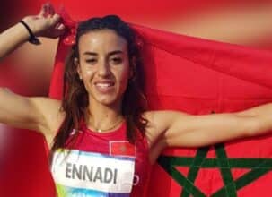 JO 2024: Noura Ennadi qualifiée pour les demi-finales du 400 m haies