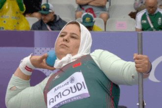 La Marocaine Saida Amoudi remporte la médaille de bronze au lancer du poids aux Jeux paralympiques de Paris