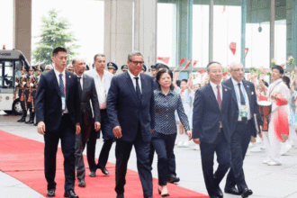 Akhannouch représente le Roi Mohammed VI au Sommet Chine-Afrique à Pékin