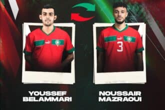Eliminatoires CAN 2025 : Walid Regragui convoque Youssef Belammari suite à la blessure de Noussair Mazraoui