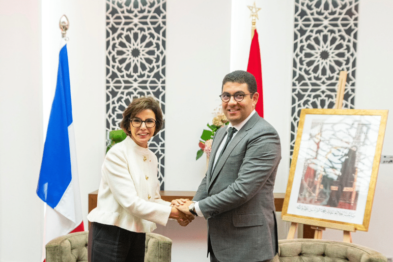 Retour en images sur le deuxième jour de la visite d'État d'Emmanuel Macron au Maroc