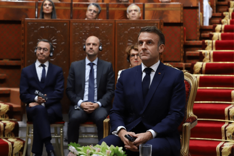 Retour en images sur le deuxième jour de la visite d'État d'Emmanuel Macron au Maroc