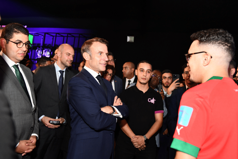 Retour en images sur le deuxième jour de la visite d'État d'Emmanuel Macron au Maroc