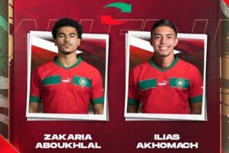 Éliminatoires de la CAN 2025 : Zakaria Aboukhlal remplace Ilias Akhomach