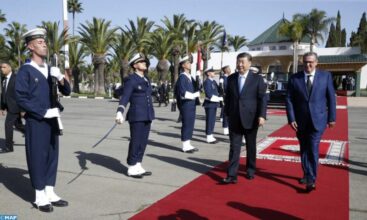 Le président chinois quitte le Maroc au terme d’une courte visite dans le Royaume