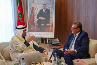 Aziz Akhannouch et Nasser Bourita s'entretiennent avec le S.G du Conseil de Coopération du Golfe