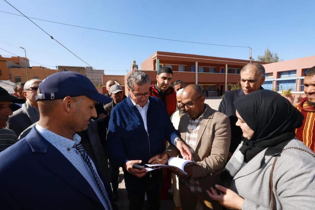 Aziz Akhannouch visite des projets socio-économiques à Al Haouz