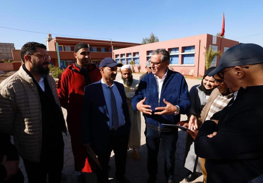 Aziz Akhannouch visite des projets socio-économiques à Al Haouz