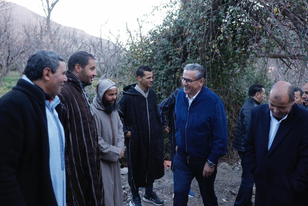Aziz Akhannouch visite des projets socio-économiques à Al Haouz