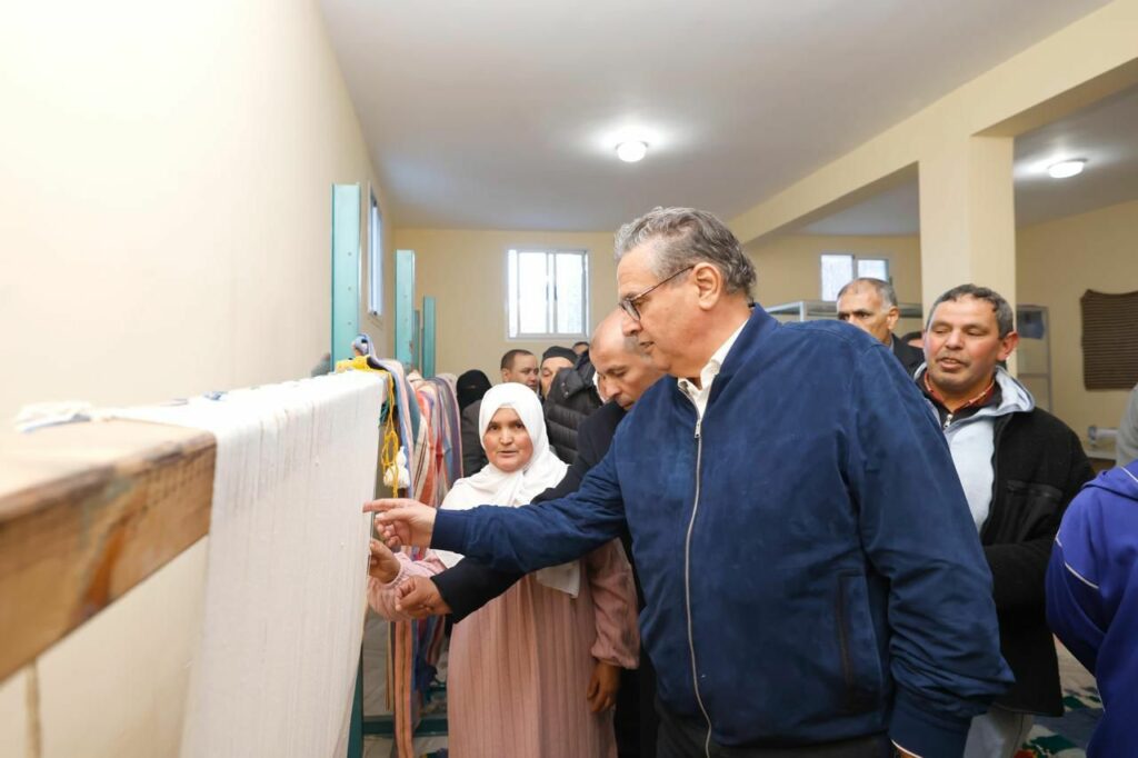 Aziz Akhannouch visite des projets socio-économiques à Al Haouz