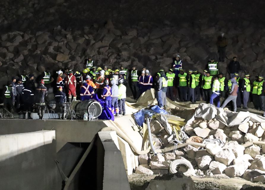 Explosion sur le chantier du barrage Mokhtar Soussi à Taroudant, cinq morts