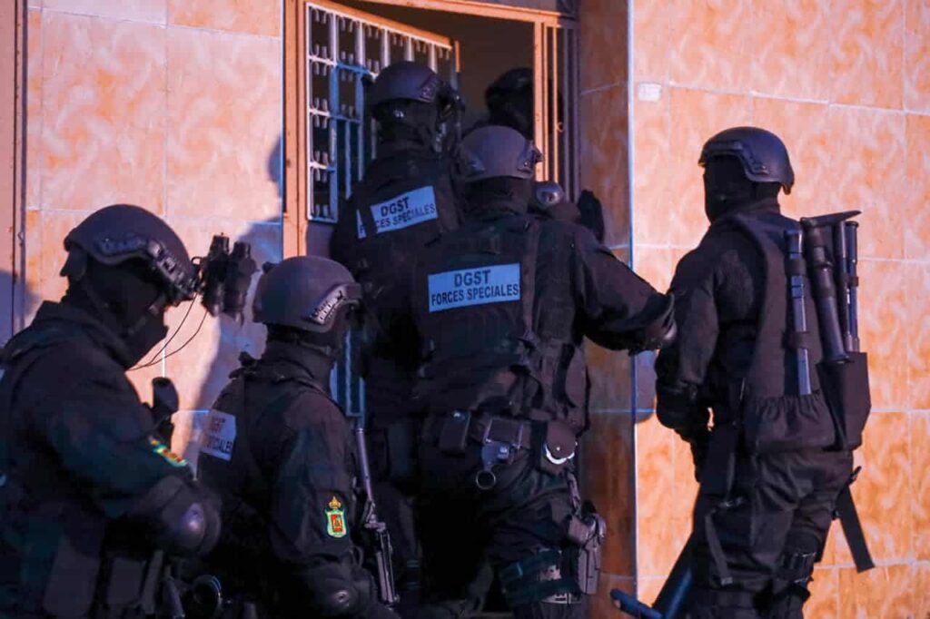 En images, la vaste opération antiterroriste menée dans 9 villes marocaines