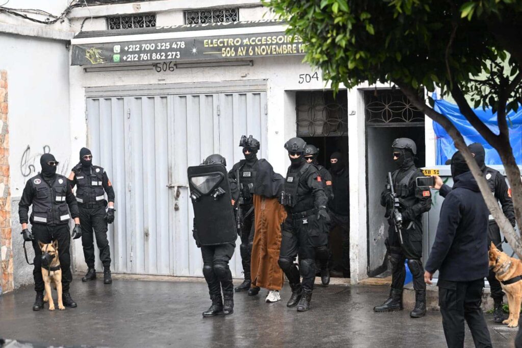 En images, la vaste opération antiterroriste menée dans 9 villes marocaines